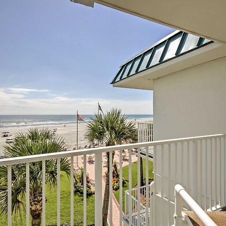 Daytona Beach Studio With Oceanfront Balcony And Pool! Bagian luar foto