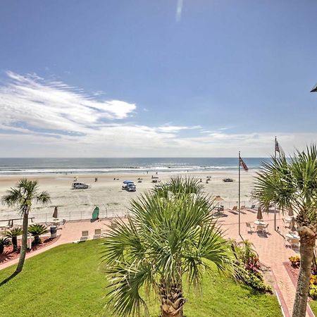 Daytona Beach Studio With Oceanfront Balcony And Pool! Bagian luar foto