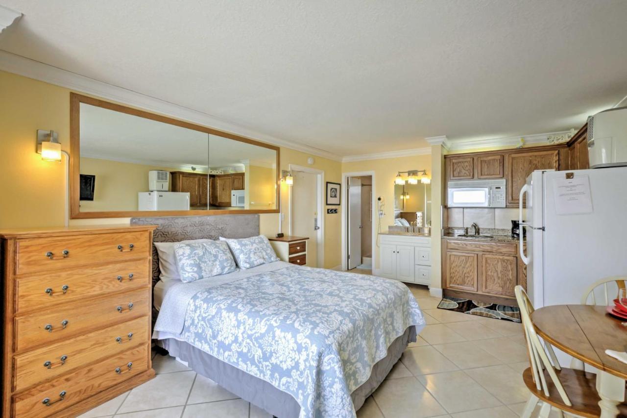 Daytona Beach Studio With Oceanfront Balcony And Pool! Bagian luar foto