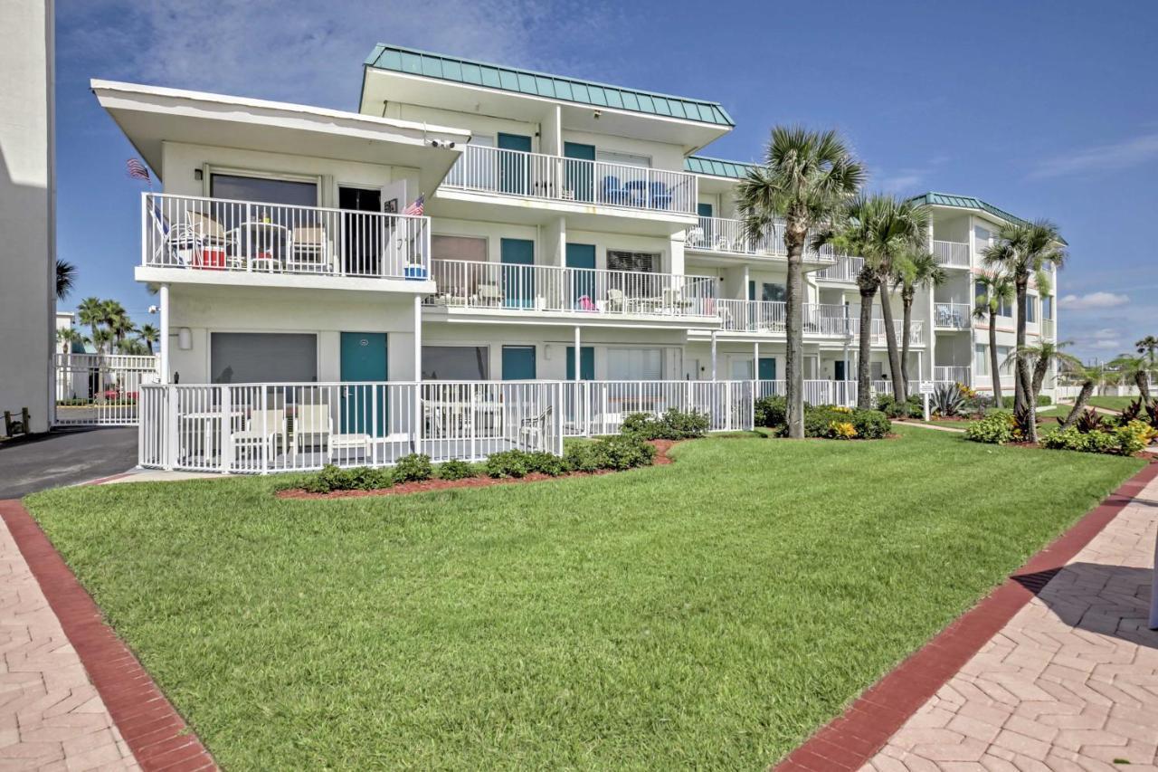 Daytona Beach Studio With Oceanfront Balcony And Pool! Bagian luar foto