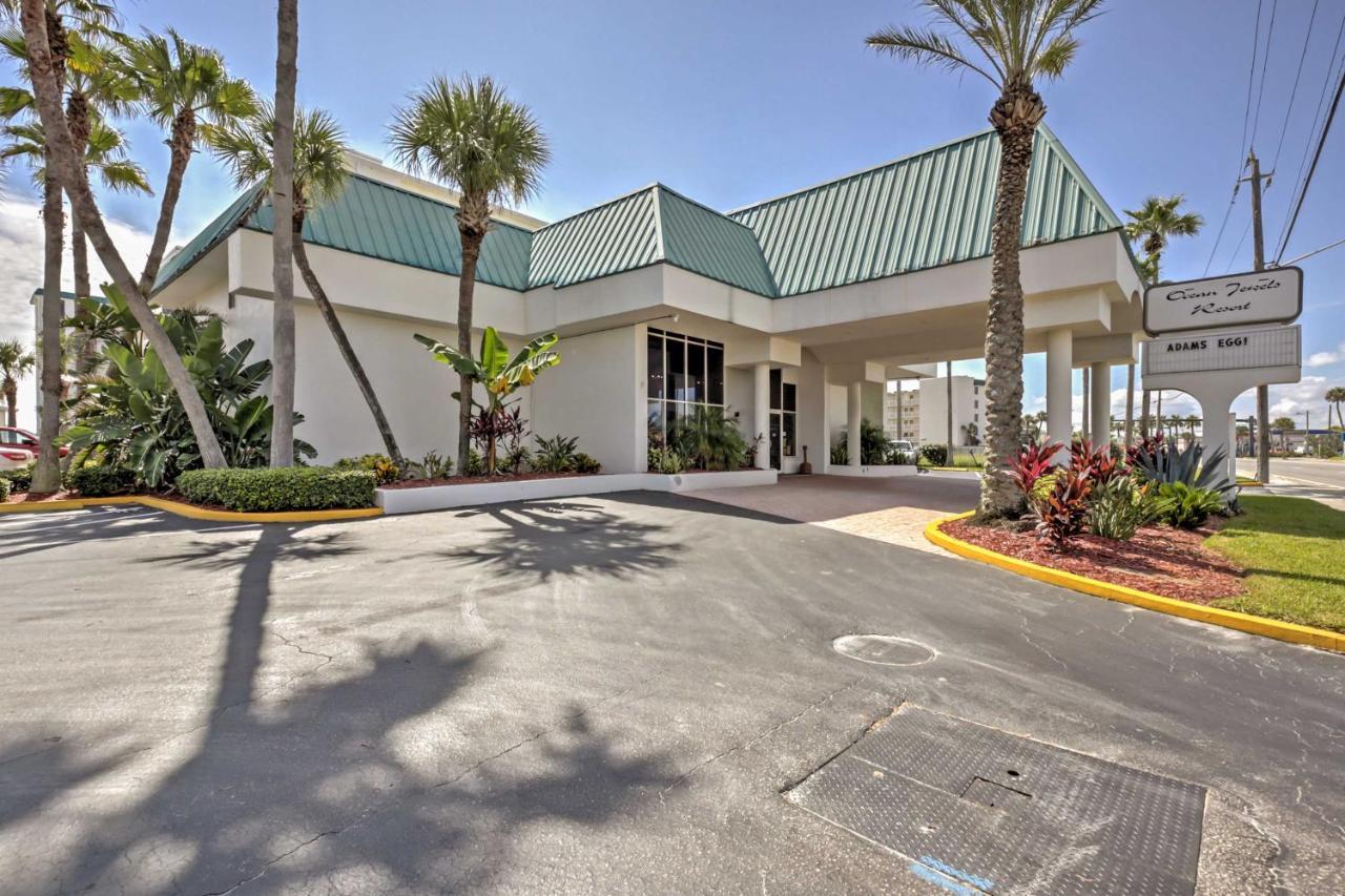 Daytona Beach Studio With Oceanfront Balcony And Pool! Bagian luar foto