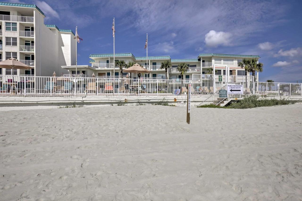 Daytona Beach Studio With Oceanfront Balcony And Pool! Bagian luar foto